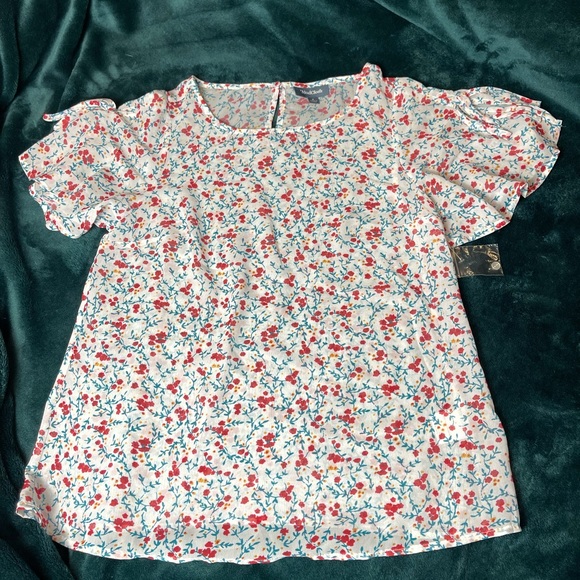 ModCloth sheer top size small - Picture 1 of 9